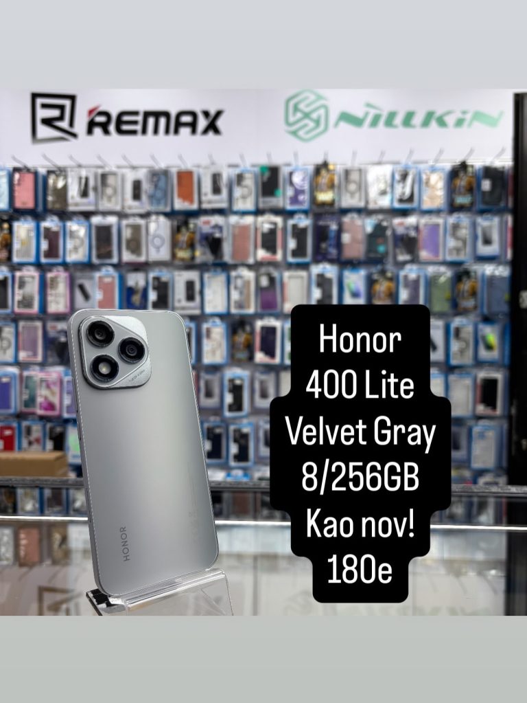 Honor 400 Lite 8/256GB Velvet Gray – polovan telefon, JetSet Novi Beograd