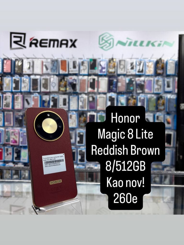 Honor Magic 8 Lite 8/512GB Reddish Brown – polovan telefon, JetSet Novi Beograd