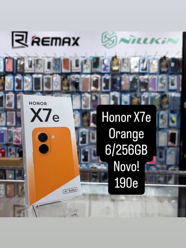 Honor X7e 6/256GB Orange – nov telefon, JetSet Novi Beograd
