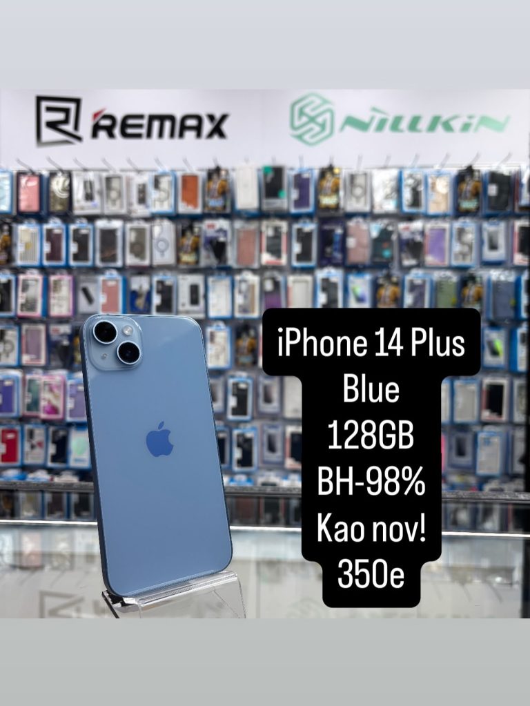 iPhone 14 Plus 128GB Blue – polovan telefon, JetSet Novi Beograd