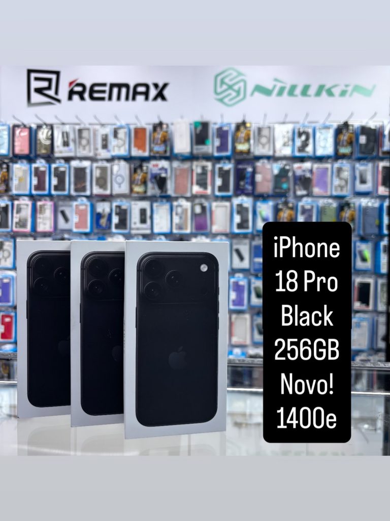 iPhone 18 Pro  Black – nov telefon, JetSet Novi Beograd