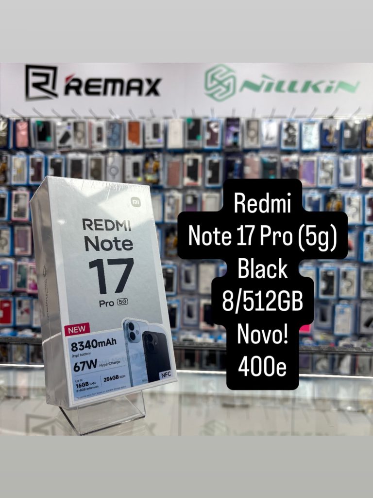 Redmi Note 17 Pro 5g 8/512GB Black – nov telefon, JetSet Novi Beograd