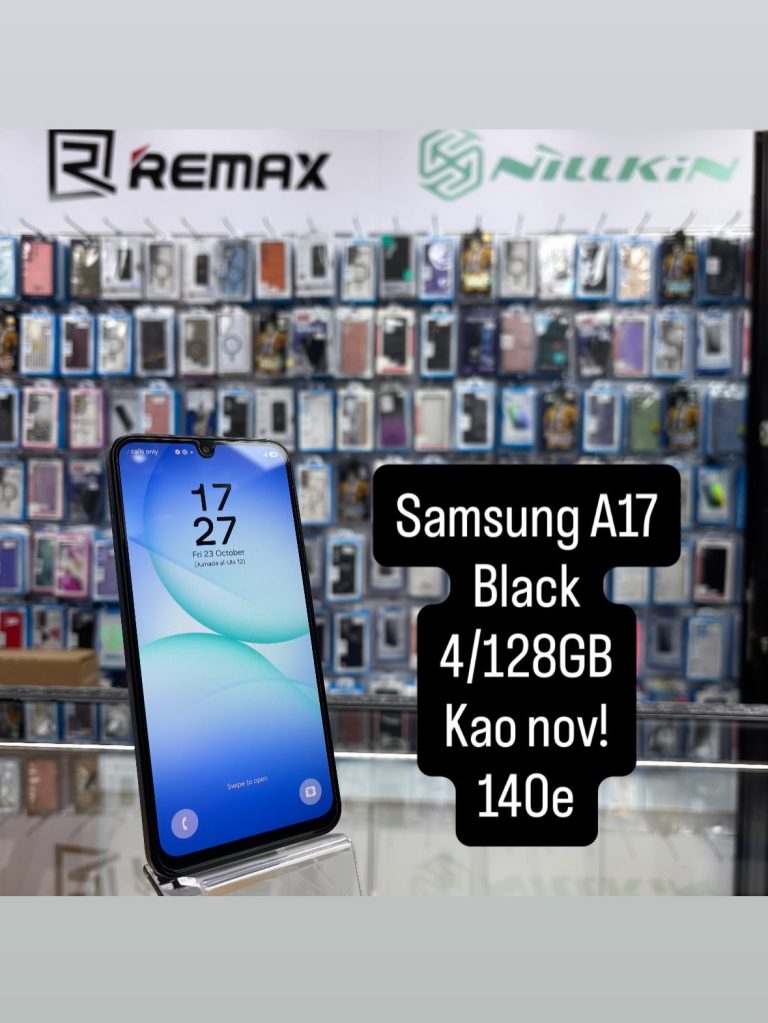 Samsung A17 4/128GB Black – polovan telefon, JetSet Novi Beograd