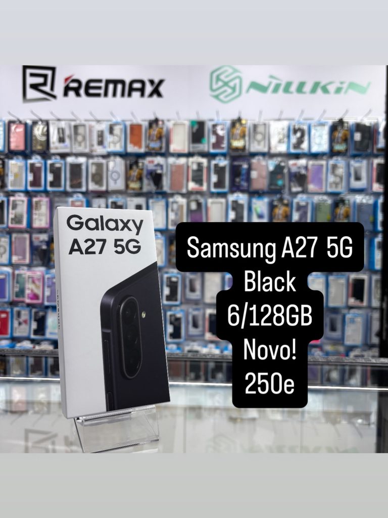 Samsung A27 5G 6/128GB Black – nov telefon, JetSet Novi Beograd